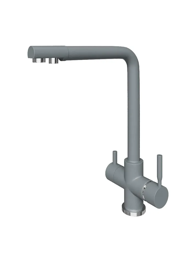 Смеситель кухонный Grandex Aqua PURE-L CONCRETE (9001012)