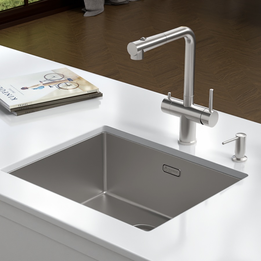 Мойка Grandex Aqua OPTIMA 54, 540х440х200, (501136)